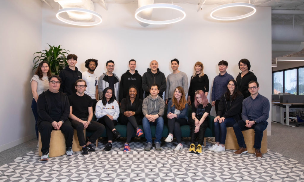 Yellow third cohort class at LA.