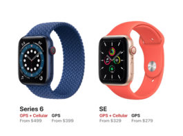 Apple Watch Series 6 vs SE