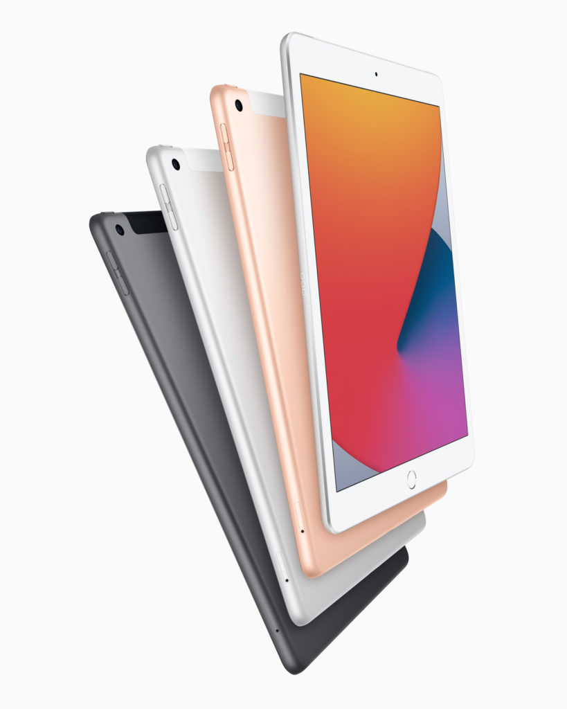 ipad 8th gen genearation 2020 colors finishes