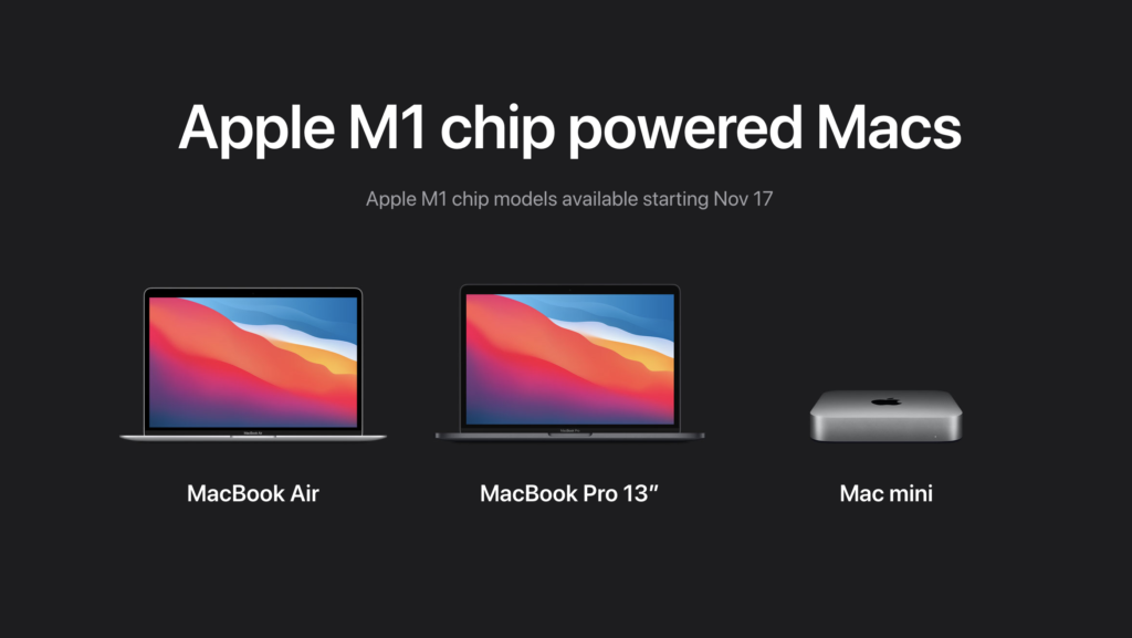 Apple M1 Macs