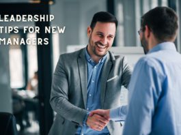 top leadership tips for new managers
