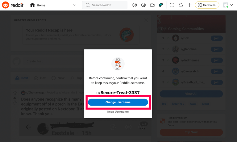 How to Change Your Reddit Username