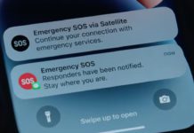 Emergency SOS via Satellite