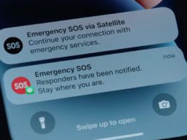 Emergency SOS via Satellite
